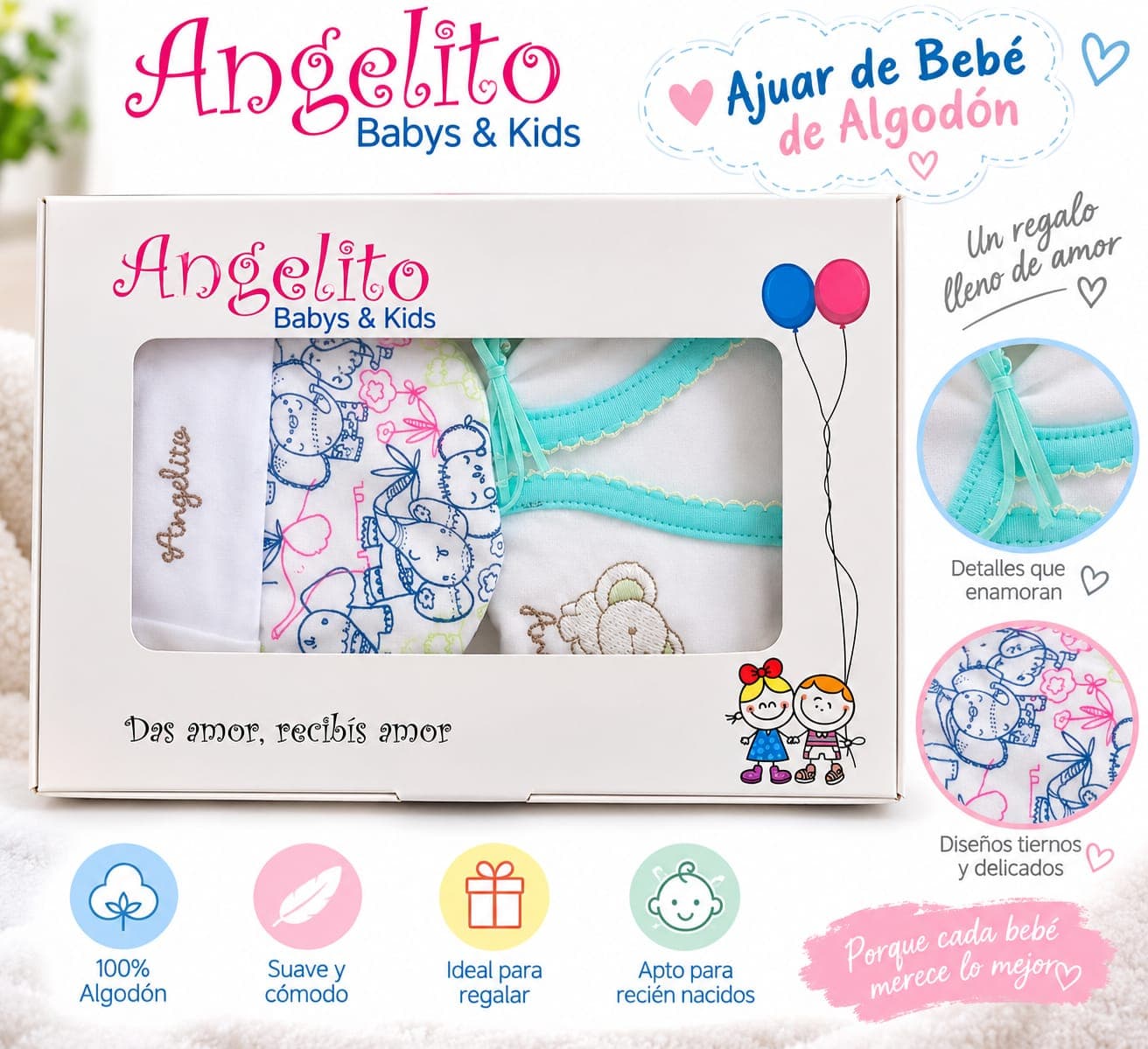 AJUAR ANGELITO CAJA