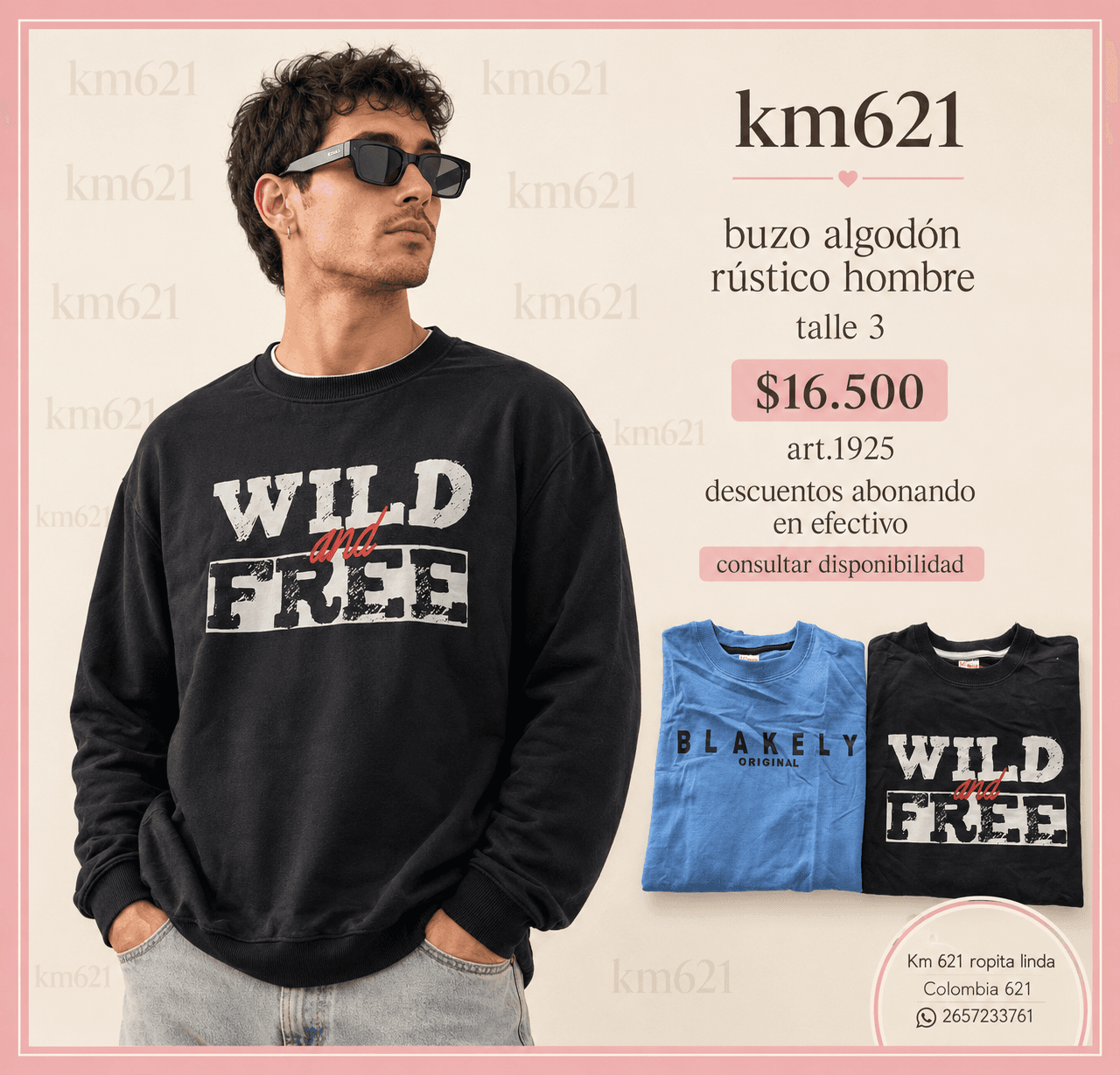 BUZO ALGODÓN RUST ICO WAYAS