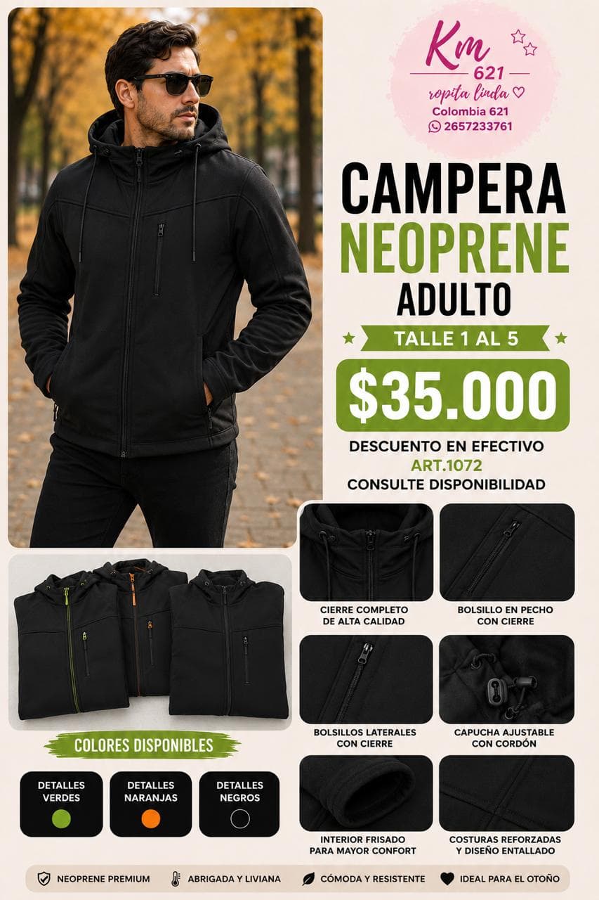 CAMPERA NEOPRENE H