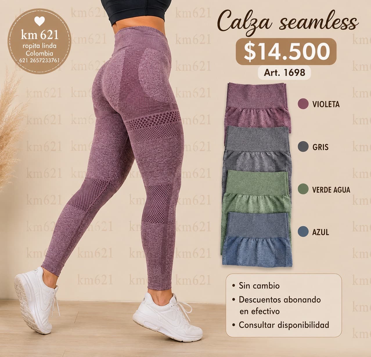 CALZA SEAMLESS IMPORT