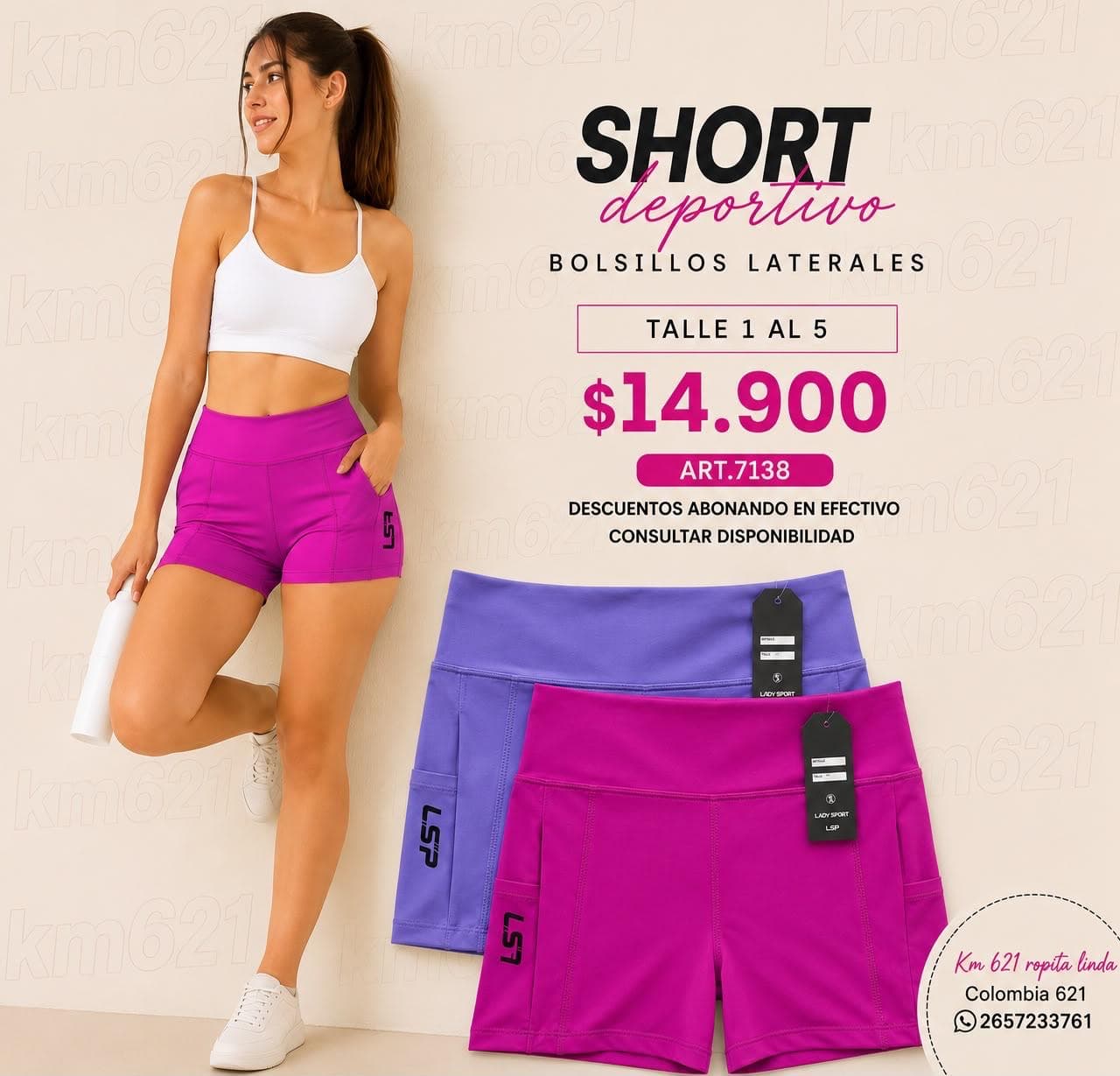 SHORT LYCRA LADY SPORT