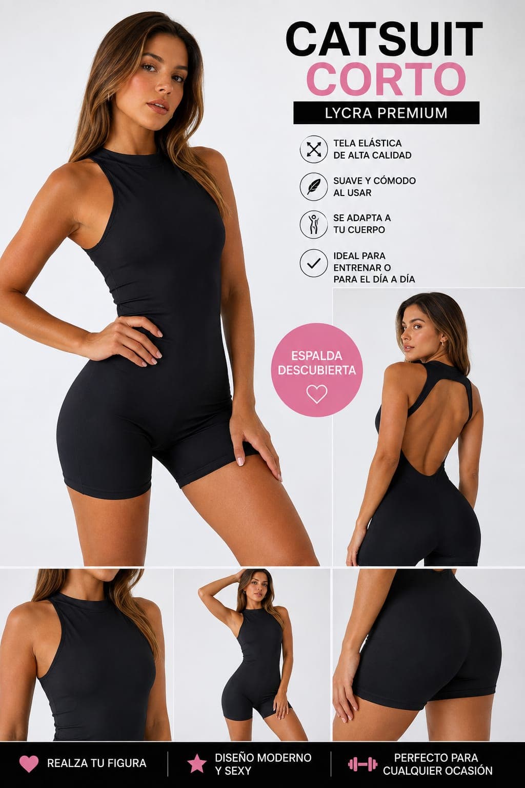 Catsuit lycra corto esp desc